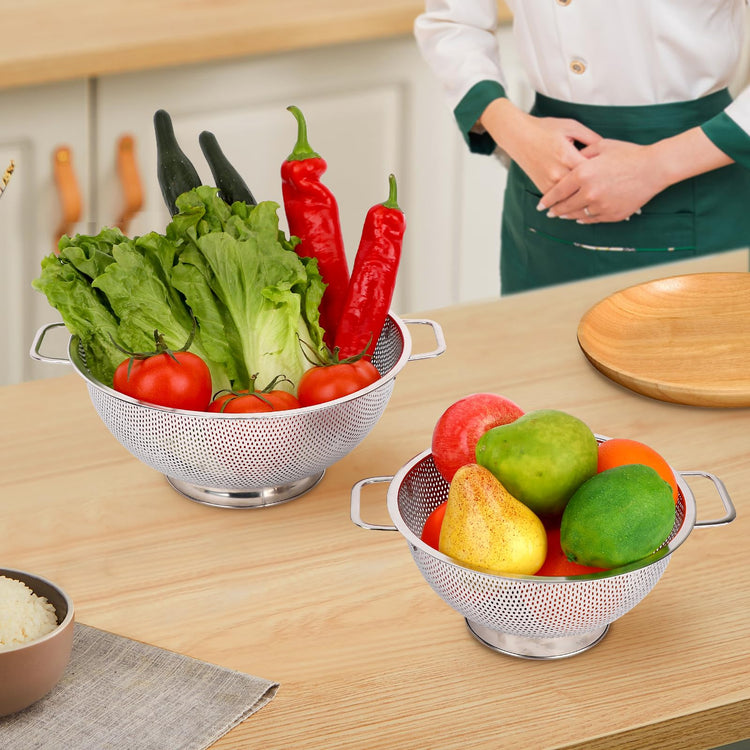 2PCS Colander for Kitchen