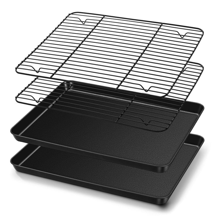 Nonstick Baking Sheet with Rack (4 Count)