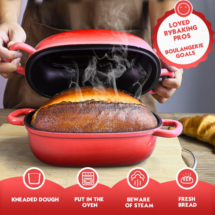Dutch Oven 9x6 Inch