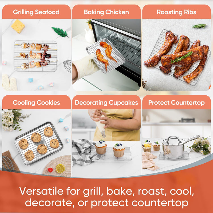 2 Pack Cooling Rack for Baking