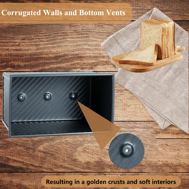 Pullman Loaf Pan with Lid 2 (2 Count)