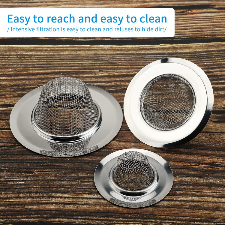 Mesh Sink Strainer Set of 3 (3 Count)