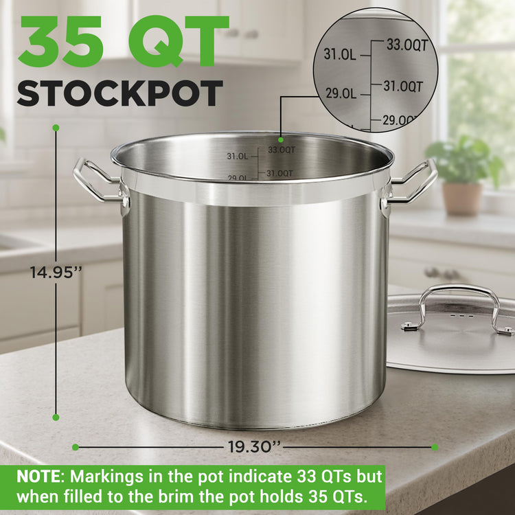 Stainless Steel Cookware Stockpot