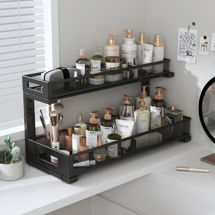 2 Pack 19IN Depth Under Sink Storage Organizer (2 Count)