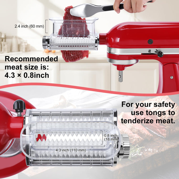 Meat Tenderizer Attachment for Kitchenaid Stand Mixers