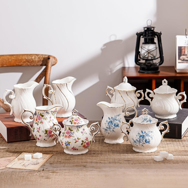 Sugar and Creamer Set Ceramic