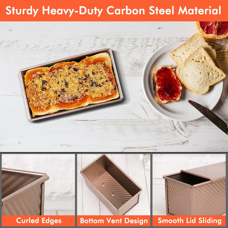 Pullman Loaf Pan with Lid