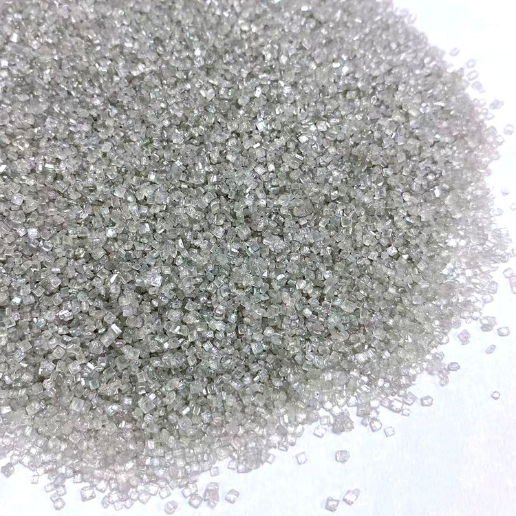 Sliver Sanding Sugar for Baking Edible Sparkling Sugar Sprinkles Coarse Sugar Crystals for Baking Topping Cake Cookie Cupcake Topper Ice Cream Decoration Supplies 3.2 OZ (3.2 Ounce)