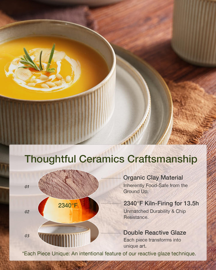 Star Stoneware Dinnerware Set (12 Count)
