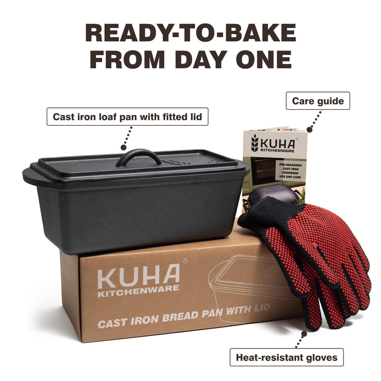 Cast Iron Bread Pan With Lid