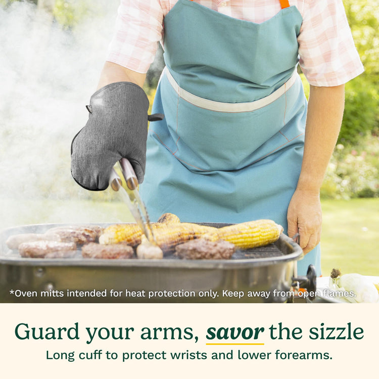 Cuisinart Chambray Kitchen Oven Mitts (2 Count)