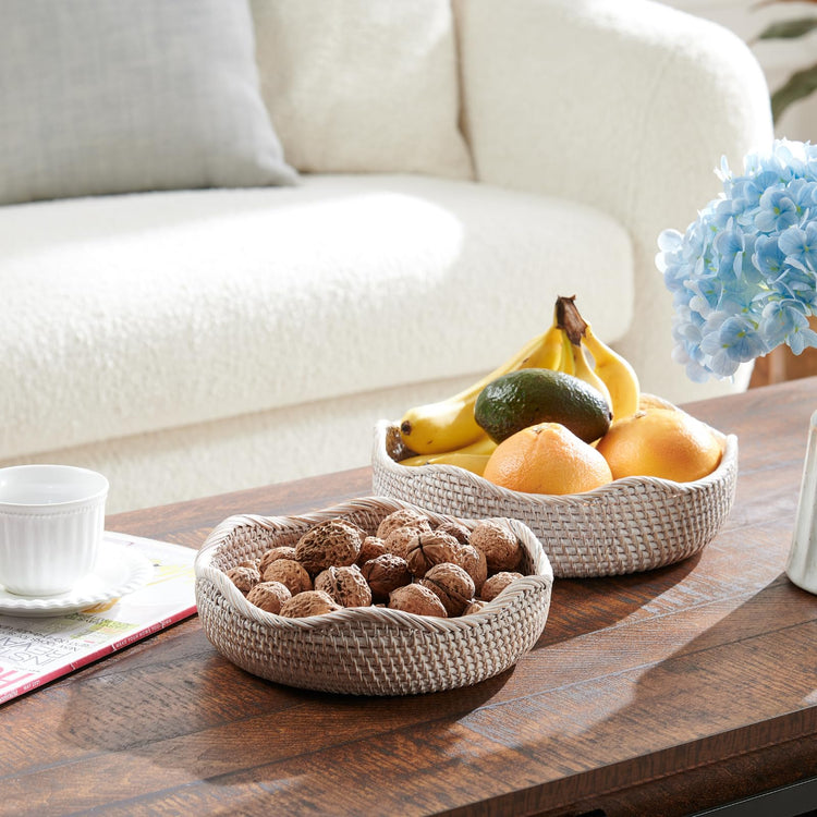Rattan Bread Basket (3 Count)