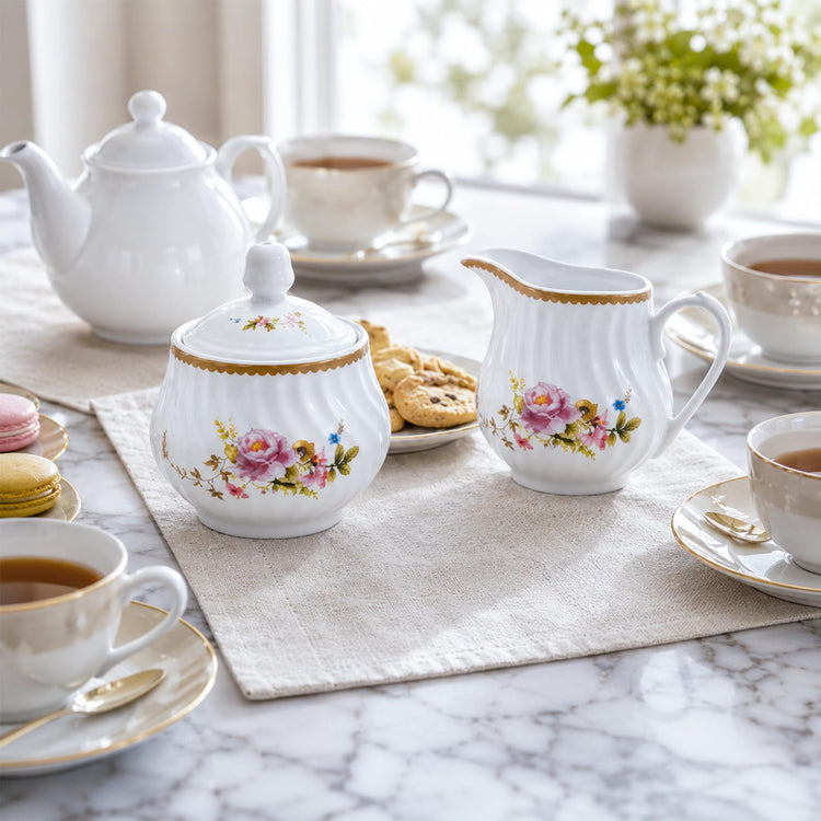 Sugar and Creamer Set