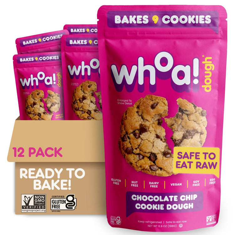 Whoa Dough Ready to Bake Cookie Dough Chocolate Chip (82.8 Ounce)