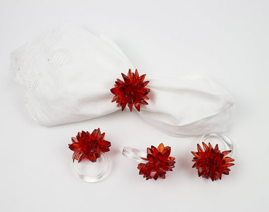 Crystal Design Collection Napkin Rings