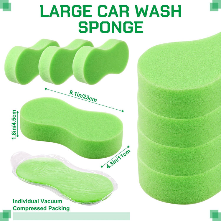 60 Pack Large Sponges Bulk Multi (60 Count)