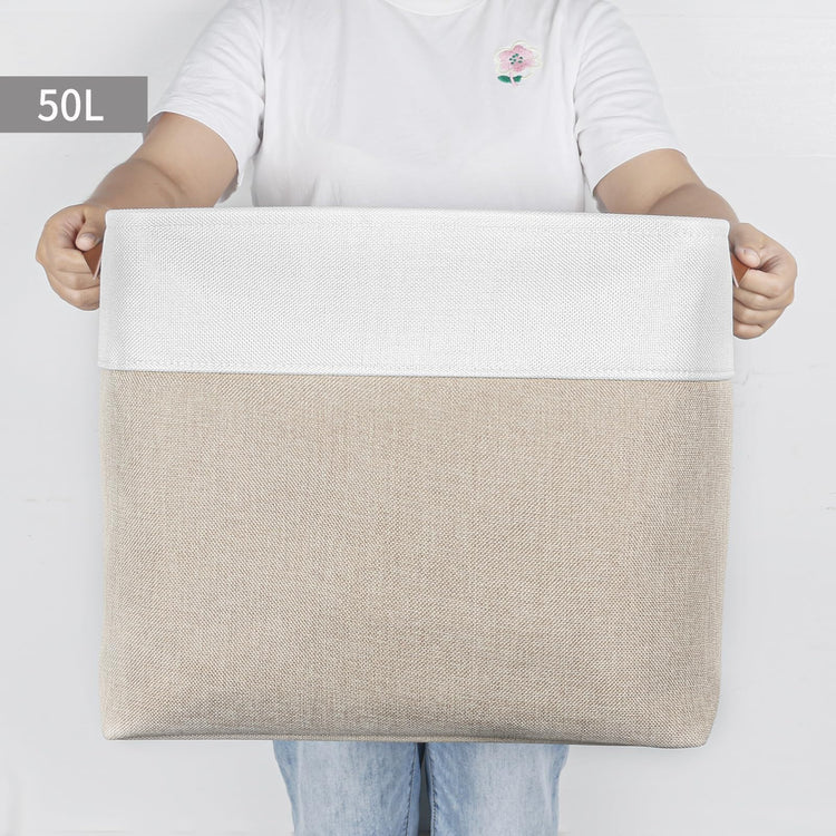 Large Fabric Storage Baskets (3 Count)