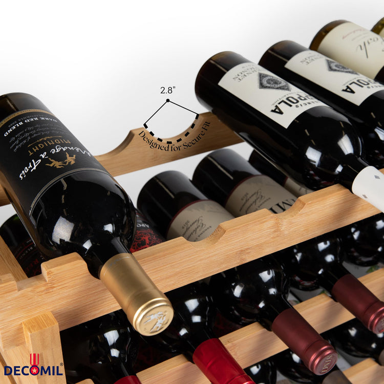 36 Bottle Large Wine Rack