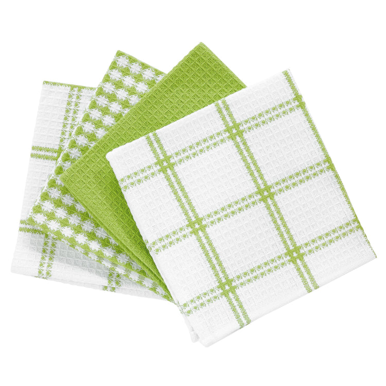 Premium Waffle Dish Cloths (4 Count)