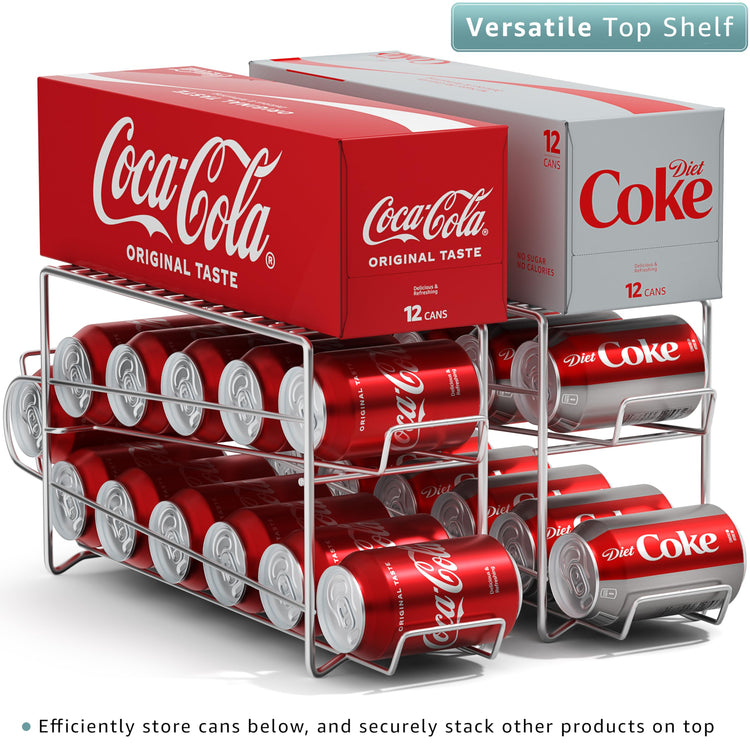 Soda Can Rack Beverage Dispenser (12 Count)