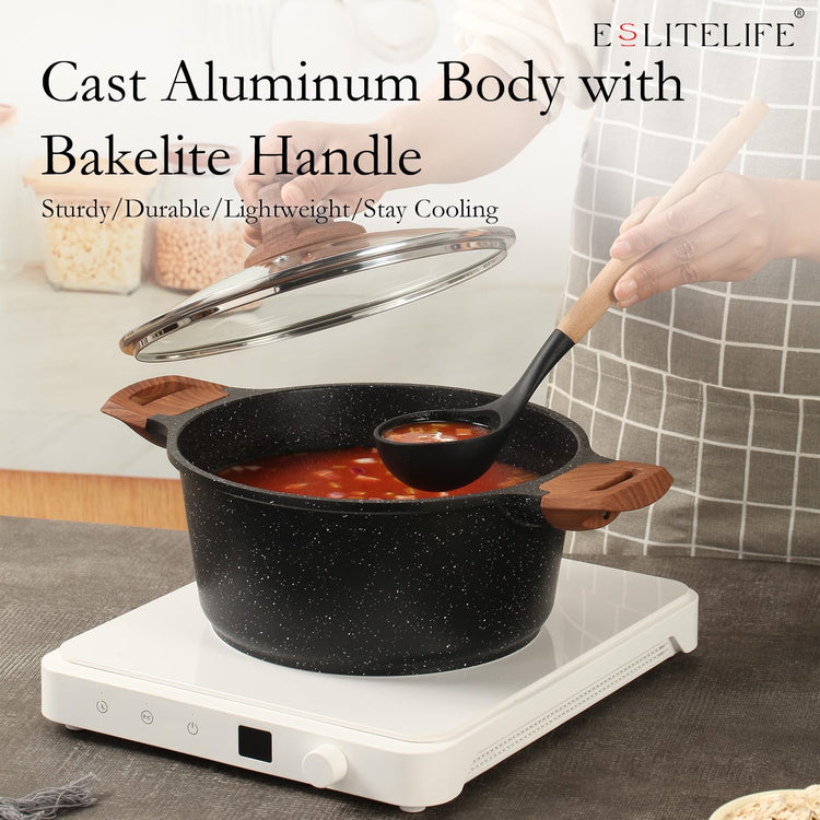 Nonstick Stock Pot with Lid
