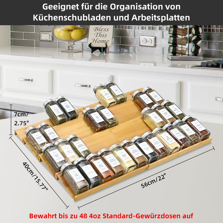 Spice Drawer Organzier