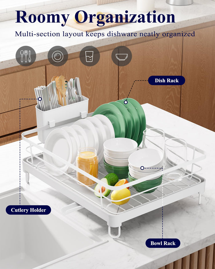 Dish Drying Rack for Kitchen Counter