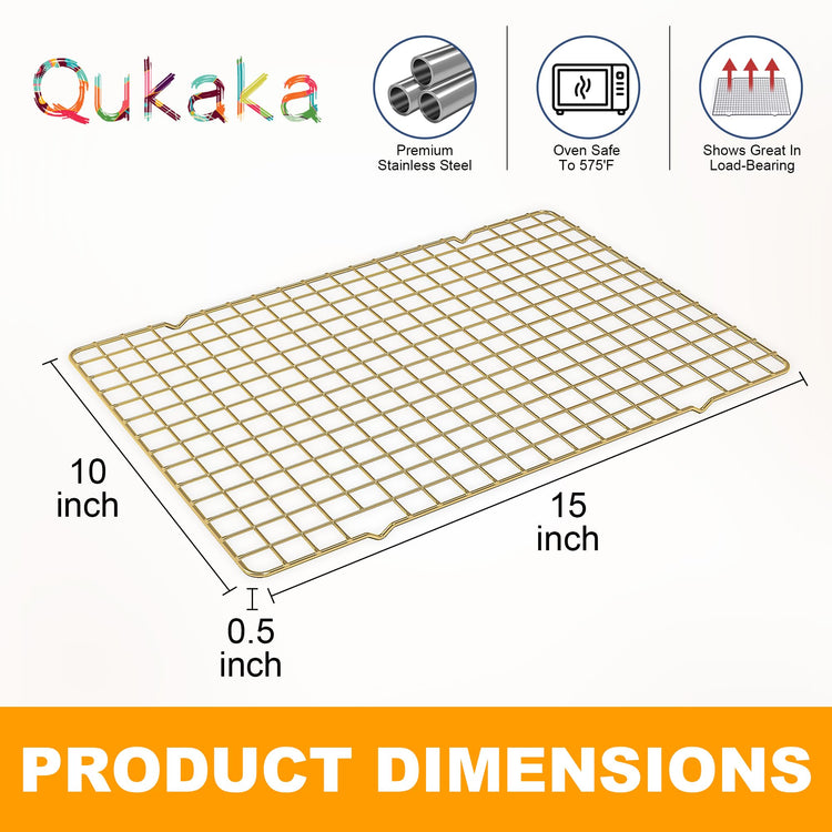 2 Pack Cooling Racks for Cooking and Baking