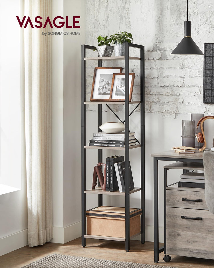 5 Tier Bookshelf