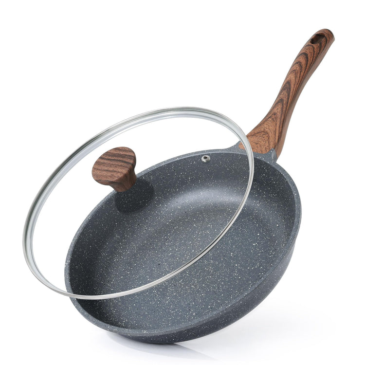 Nonstick Frying Pan Skillet with Lid