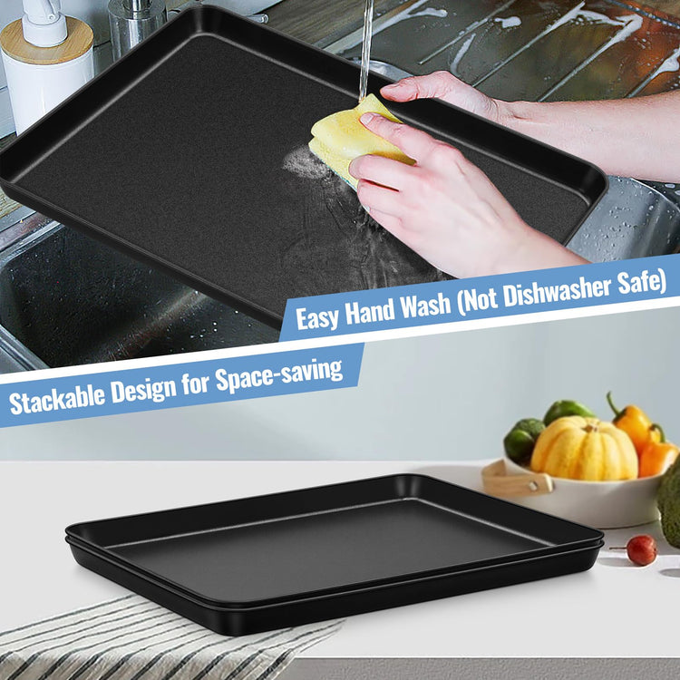 Nonstick Baking Sheet with Rack (4 Count)