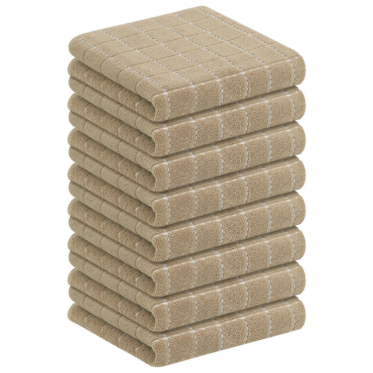 100% Cotton Terry Kitchen Towels (8 Count)