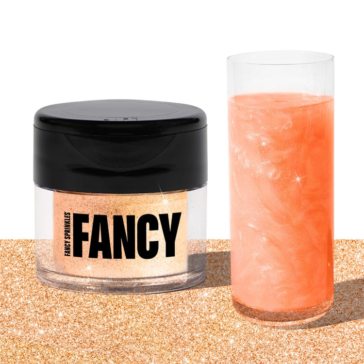 Champagne Rose Gold Edible Glitter Luster Dust 4gm