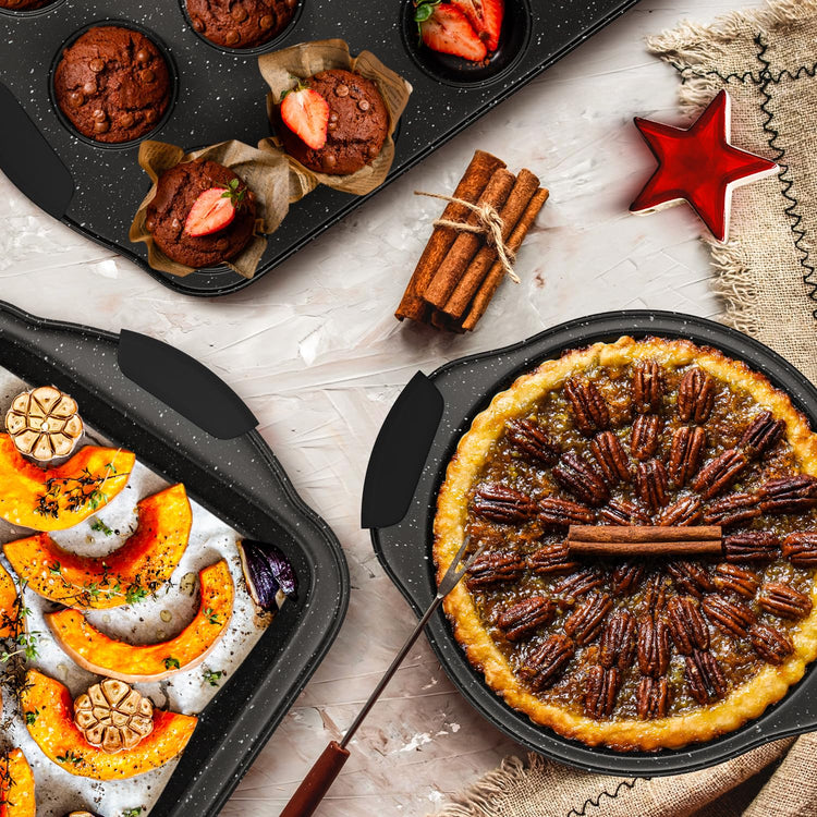 11 Piece Nonstick Baking Pans Set
