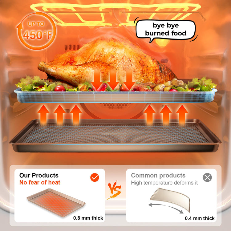 Baking Sheet Pan Set of 3 (3 Count)