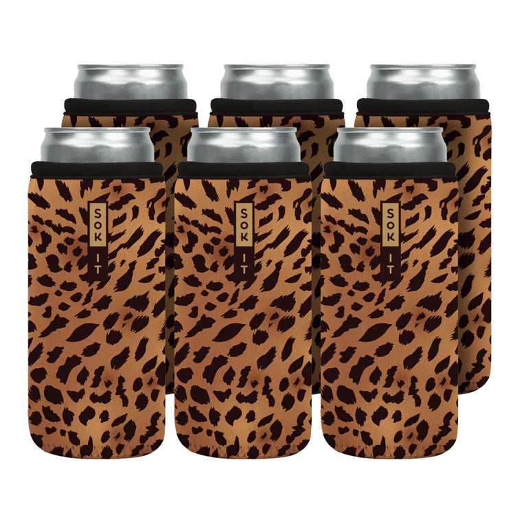 CanSok 6 Pack Sleeve for Beer & Soda Insulated Neoprene Cover