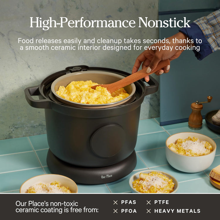 Dream Cooker 6 Qt Ceramic Nonstick Pressure Cooker & Multicooker