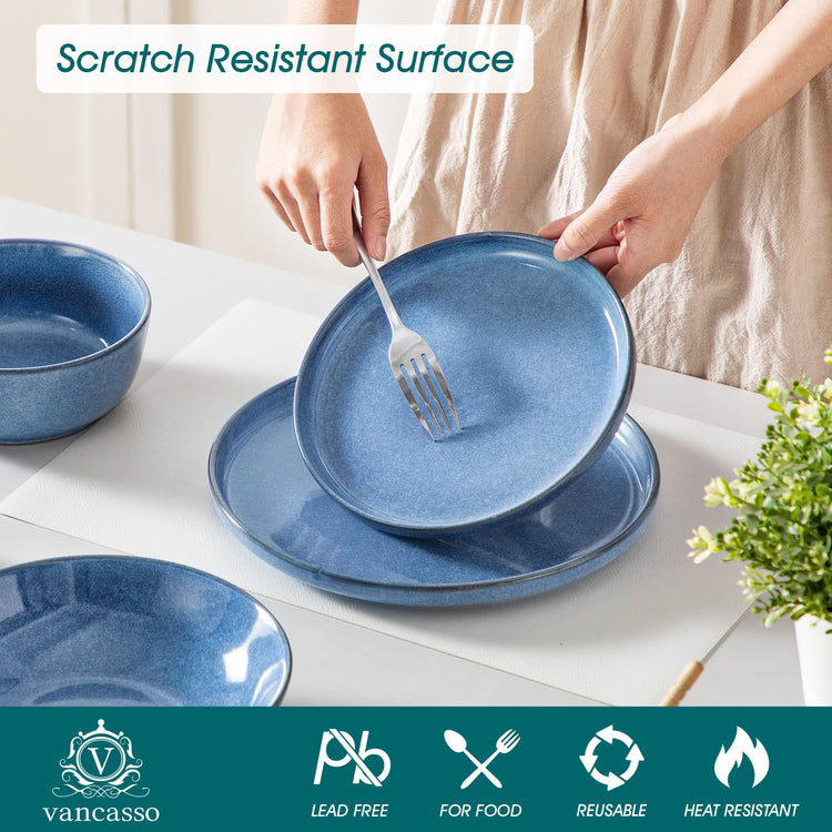 ANYA 24 Pieces Plates and Bowls Set (6 Count)
