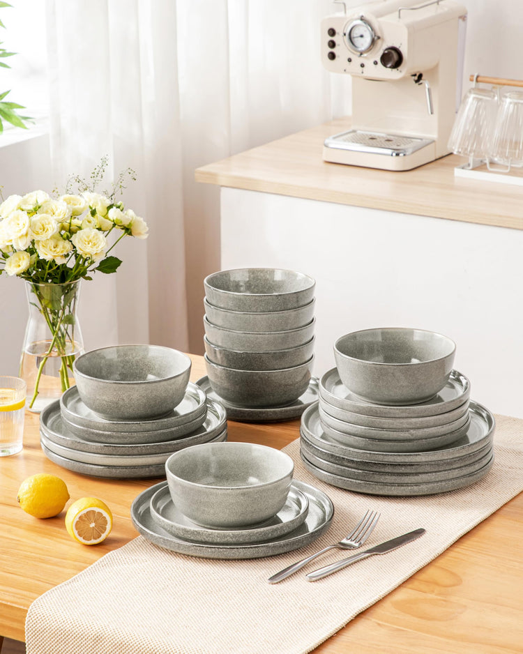 ANYA 18 Pieces Plates and Bowls Set