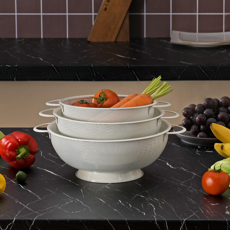 Stainless Steel Colander 3 Piece