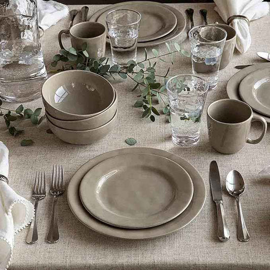 Juliska Puro Place Settings (Taupe, 4pc w/Mug)