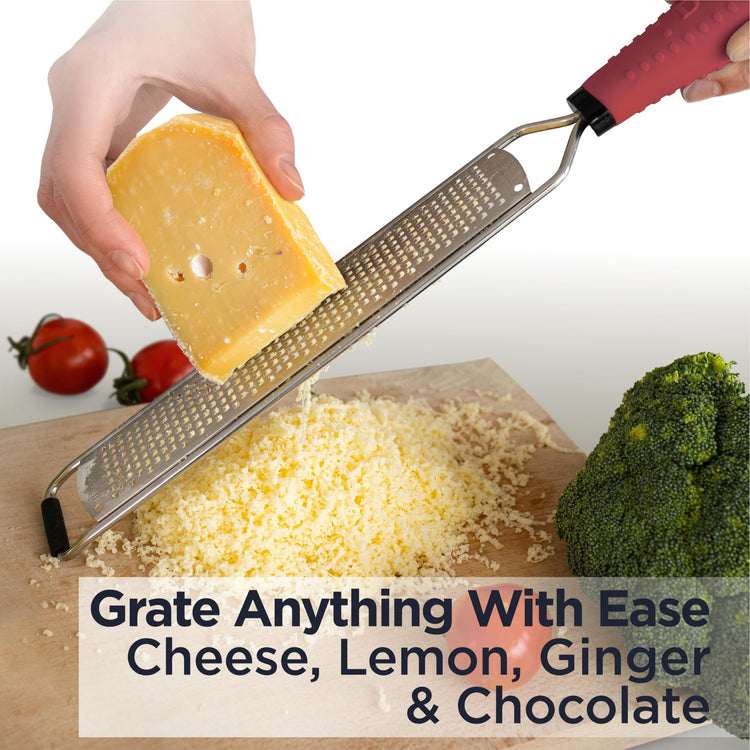 PRO Citrus Zester & Manual Cheese Grater