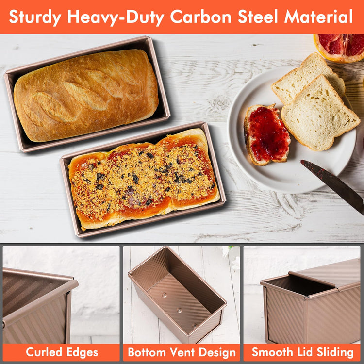 Pullman Loaf Pan with Lid (2 Count)