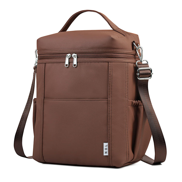 NOL Insulated Lunch Bags for Women Cooler Bag Lightweight Nylon Waterproof Lunch Box for Work