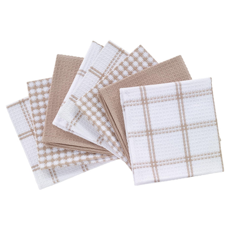 Premium Waffle Dish Cloths (8 Count)