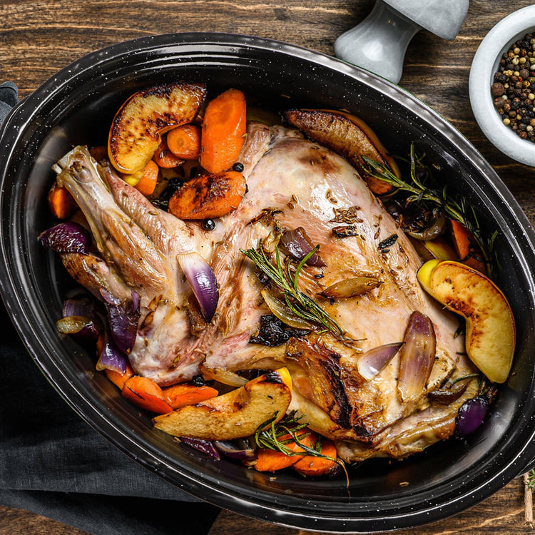 Granite Roasting Pan with Lid