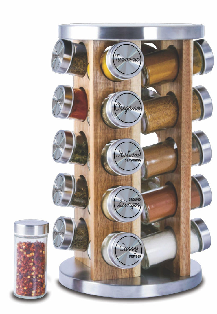 20 Jar Rotating Spice Rack