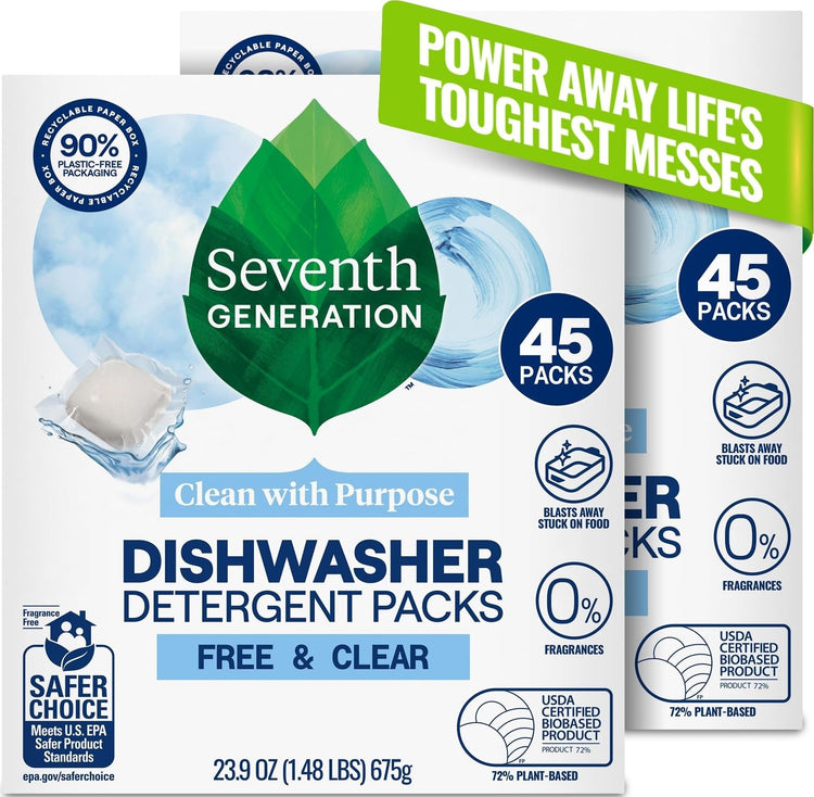 Dishwasher Detergent Packs (90 Count)