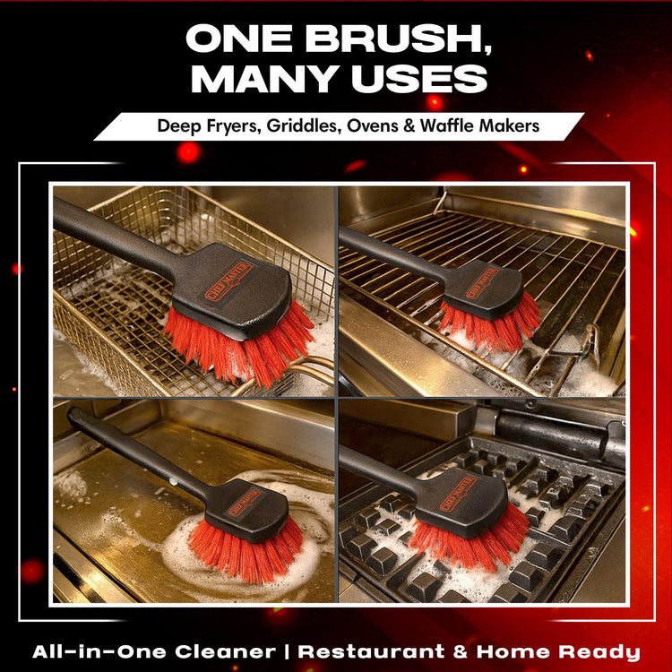 20" Deep Fryer Cleaning Brush by FryOilSaver Co