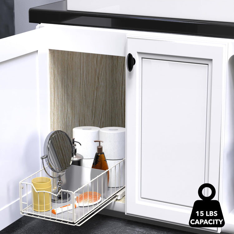 Pull Out Cabinet Sliding Basket (24 Count)
